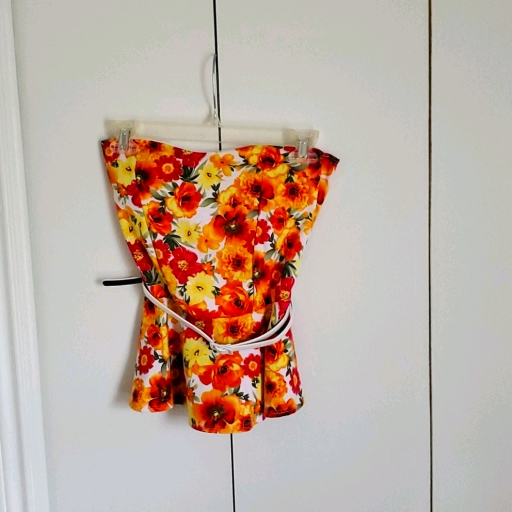 Flower plum top